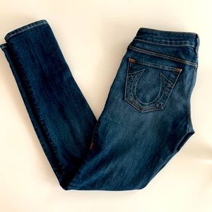 True Religion Low Rise Skinny Jeans skinny Style Made in USA 27